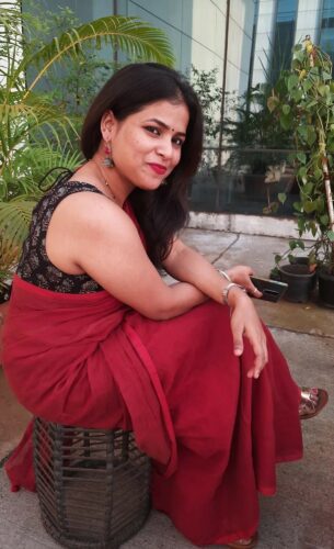 Rustic Mulmul Saree photo review